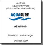 Aquasure Pty Ltd(Victorian Desalination Plant)