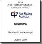 Aker Floating Production -Dhirubhai 1 FPSO