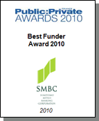 Best Funder Award 2010