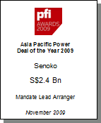 Asia Pacific Power Deal of the Year 2009