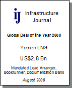Global Deal of the Year 2008