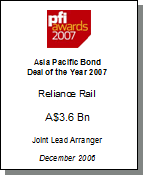 Asia Pacific Bond Deal of the Year 2007