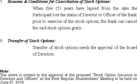 Introduction of a Stock Option Program(3/3)