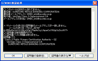 警告表示画面