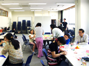 ろう学校での交流会に参加しました