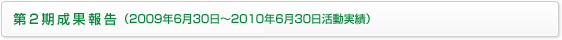 2ʕ񍐁i2009N630`2010N630сj