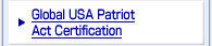 Global USA Patriot Act Certification