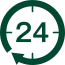 24時間、時間を気にせず振込できる!(※1)