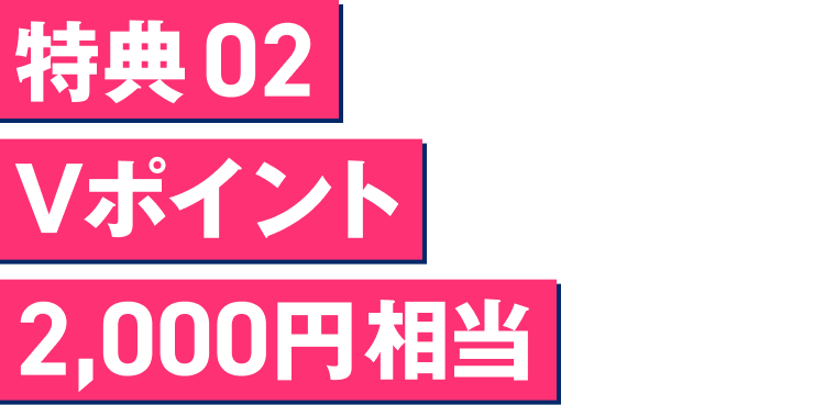 ���T02 V�|�C���g2,000�~����