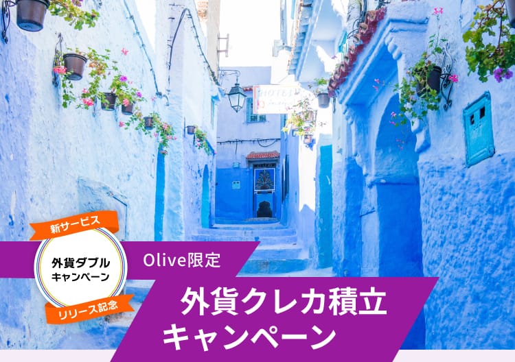 ���V�T�[�r�X�����[�X�L�O�@�O�݃_�u���L�����y�[���� Olive���� �O�݃N���J�ϗ��L�����y�[��