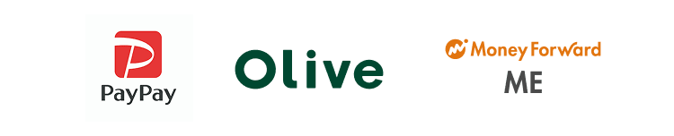 Olive PayPay MoneyForward ME