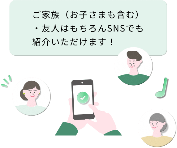 ���Ƒ��i���q���܂��܂ށj�E�F�l�͂������SNS�ł��Љ�������܂��I