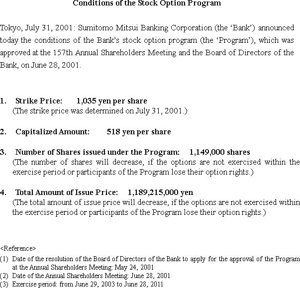 Conditions of the Stock Option Program(1/1)