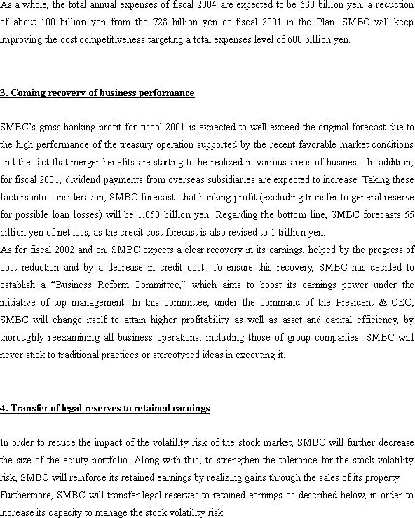 Financial Strategy of Sumitomo Mitsui Banking Corporation(3/4)